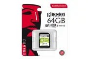 Kingston Canvas Select 64GB SD Card Class 10 SDXC UHS-I Camera HD Video Memory Card 80MB/s