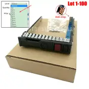 Lot 2.5" SFF NVMe Tray sled for HP DL360 DL380 Gen10 727695-001 SSD HDD Caddy