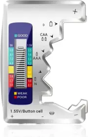 Bestgle Universal Digital Battery Tester and Capacity Detector LCD Display Ba...