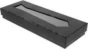 Beaupretty Tie Box Travel Tie Case and Necktie Organizer for Convenient Storage for Gifting Any Occasion