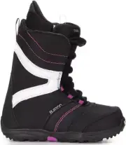 New Burton Coco Snowboard Boots Womens Size 7 Black Purple ar717