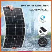 800W Portable Solar Panel Power Bank 12V Solar Panel Kit Controller Solar Plate