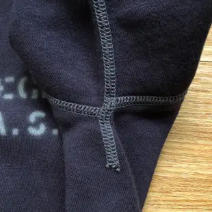 幾乎全新日本製THE REAL McCOY'S VA-112 Sweatshirt深藍色厚磅純棉軍事噴漆滾筒大學T 衛衣