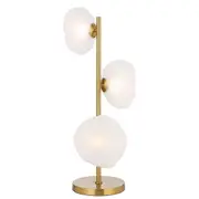 Zecca Frost Gold Table Lamps Antique Brass Modern Lighting Telbix