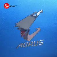 在飛比找蝦皮購物優惠-【新款金屬貼紙】技嘉AORUS 大雕 雕頭標志LOGO 手機