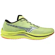 Mizuno Wave Rebellion Performance High Cushion Running Shoes (Fluro Yellow/Orange)