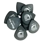 D'Addario - Planet Waves Guitar Picks Black Ice 10 Pack Duralin Heavy
