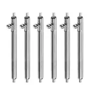 6pcs Quick Release Spring Bar 1.8mm Dia 20mm Width Stainless Steel Watch Pins