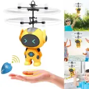 Mini Drone Induction Levitation Toys Hand Operated Robot Flying Robot Kids Toys