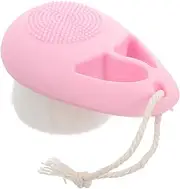 Vaguelly Facial Cleansing Brush Set Double-sided Face Scrubber for Pore Cleansing Gentle Exfoliation