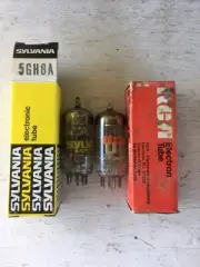 Two RCA/Sylvania 5GH8 NOS Tubes Tested