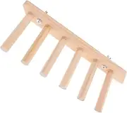 GREENADSCAPE Cat Climbing Platform Step Wooden Cat Staircase Shelf Wall Mounted Steps Ergonomic Design for Climbing Scratching Space Efficient Furniture