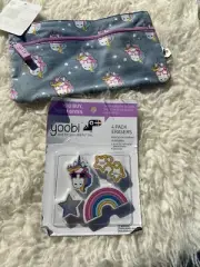 Unicorn Pencil Case & Eraser Set Acc500