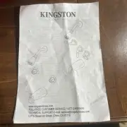 Kingston Brass KB245AX Victorian Collection Twin Handle Tub & Shower Faucet