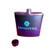 Hpnotiq Alcohol Liquor Hip Flask Stainless Steel Brand New.