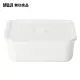 【MUJI 無印良品】聚丙烯密閉式便當盒/方形/460ml(共2色)