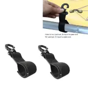 2Pcs Nylon Kayak Marine Boat Paddle Oar Clips Fishing Rod Holder Adhesive Type