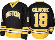 [MESOSPERO] Happy Gilmore 18 Boston Adam Sandler 1996 Movie Ice Hockey Jersey Mens S-XXXL Stitched