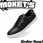 HITAM MOKET'S BARKLEY 鞋運動鞋男士休閒學校學院正式黑色時尚 2025
