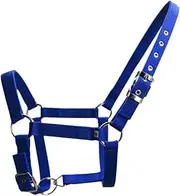 Ｓｉｍｈｏａ Adjustable Horse Halter Equestrian Accessory Portable for Height 90 cm-110 cm Horse Riding Headcollar for Racecourse Contest