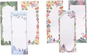 GLEAVI 6pcs Magnetic Notepad Planners Decorative Memo Pads for Grocery Lists Schedules for Fridge Surfaces Compact Design for Home Office Use