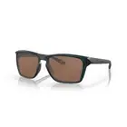 Oakley Men's Sylas Rectangular 60mm Polarized Sunglasses Matte Brown OO9448-35