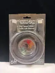 Comprehensive High Speed HDMI Cable with Ethernet 6ft (Brand New)