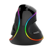 M618 PLUS Wired Vertical RGB Gaming Mouse 6 Buttons 4000DPI Ergonomics Optical Right Hand Mice For PC Laptop