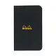 【Rhodia｜classic】staplebound notebook騎馬釘筆記本_A7_5x5方格_80g_24張_黑皮