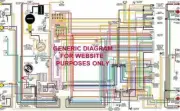 1947-49 Wiring Diagram - Color for Chevy, GMC Truck