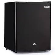 GECKO 70L Portable Bar Fridge and Freezer 12V/24V/240V for Camping, Caravans, Black
