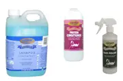 Show Kit Equinade Shampoo 2.5lt/Conditioner 1lt/Hair Polish 500ml Horse Dog Bird