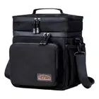 Mens Lunchbox for Work, Thermal Insulated Double Deck Lunch Bag, Large Lunch ...