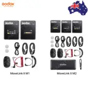 Godox MoveLink II M1 M2 Lavalier Omnidirectional Microphone for Phone Camera