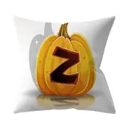 3 Pcs Halloween Series Letter Printing Throw Pillow Cover for Home Living Room Sofa Decor Z_45*45cm
