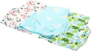 [Totority] Newborn Nappies Baby Training Pants 3 Pcs Washable Diaper Pants for Toddler Swimming Diapers