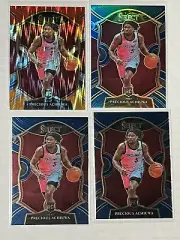 2021 Select NBA Precious Achiuwa RC Lot x1 Shock x1 Silver x2 Base Heat