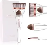 Foundation Brush, Daubigny Perfect Makeup Brush for Face Blush Liquid Powder Foundation Brush for Blending Liquid, Cream or Flawless Powder Cosmetics with Great Gift Case