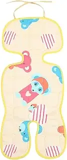 BESPORTBLE Stroller Cool Mat Washable Ice Silk Latex for Summer Lightweight Skin Friendly Random Color for Car Seats and Strollers Provides Comfort and Dissipation