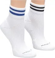 Nurse Mates Quarter Anklet Sock | Compression | Comfort & Support | 2 Pair