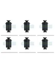 6 x Transgold Fuel Filter fits Hyundai S 1.5 SLC i (for: Hyundai)