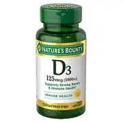 Natures Bounty Nature's Bounty Maximum Strength D3,5000IU ,150 Count (Pack of 1)