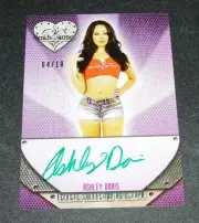 2016 Benchwarmer ASHLEY DORIS Eclectic #105 Green Foil Auto/10 PLAYBOY Playmate