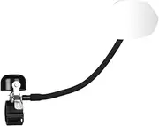 Vaveren Bike Rear View Mirror Bicycle Bell Rearview Mirror Accessory Adults Compact Outdoor Rotatable Handlebar Mounted Adjustable, Right