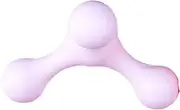 Hot New Not Pour Glue Dog Toy Small Dog Bite Toy Dog Tooth Cleaning Chewing Playing IQ Treat Toy Pet Puppy Supplies Molar Stick cleaning expends energy grinding teeth (Color : Pink-9.4x8.8cm)