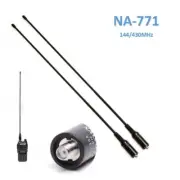 Au 2Pcs For Baofeng UV5R UV-82 Band ANTENNA 144/430MHz Dual NA771 SMA-Female 10W