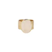 Avery Ring in Sterling Silver with Moonstone - Shiny Finish Jewellery in Australia