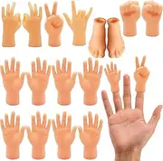 Finger Puppets Tiny Hands Toys Weird Funny Little Hands Gifts for Kids Adults, 16 Pcs
