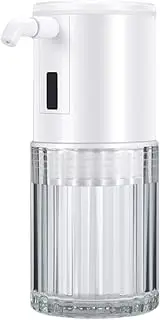 Mouthwash Dispenser, Touchless Mouthwash Container, Rechargeable Countertop Rechargeable Mouth Wash Container, 3-Mode Glass Mouth Pump Dispenser for Bathroom and Kitchen