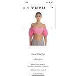 YUYU ACTIVE SNOW WHITE TOP